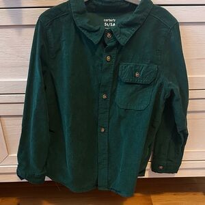 Carter's Forest Green Button Down Shirt
